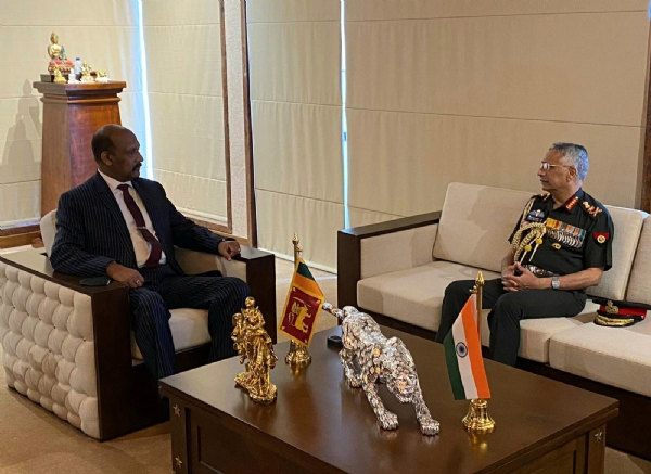 जनरल नरवणे ने श्रीलंका के राष्ट्रपति से की रणनीतिक सहयोग के मुद्दों पर चर्चा 