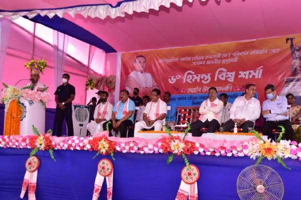 CM Dr Sarma visit to Gomdhar Konwar Memorial Garden