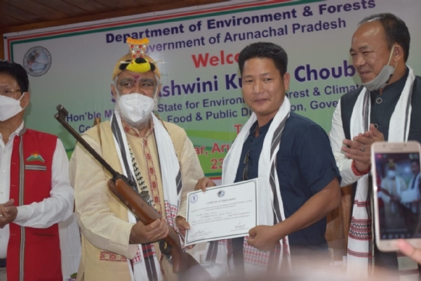 Union Minister praised the natural beauty of Arunachal