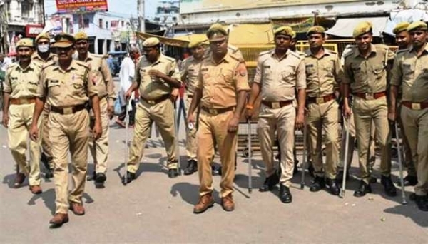 कानपुर शहर में किसान आंदोलन का भारत बंद रहा बेअसर, पुलिस का रहा सख्त पहरा