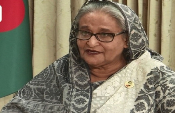बांग्लादेश प्रधानमंत्री हसीना।