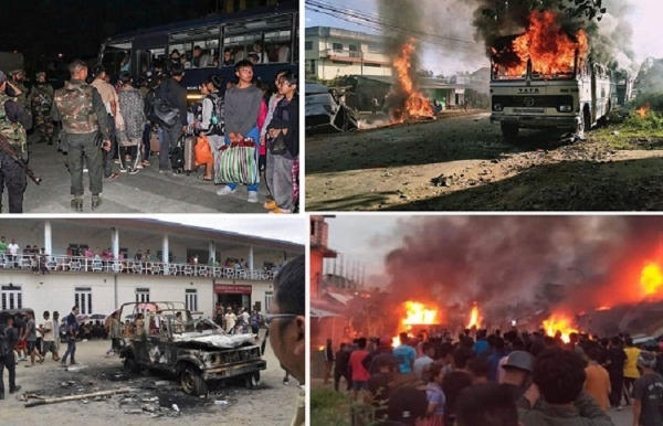 मणिपुर में दंगाइयों को देखते ही गोली मारने का आदेश - हिन्दुस्थान समाचार