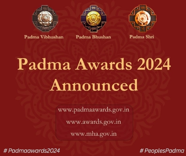padma awards announced for 2024