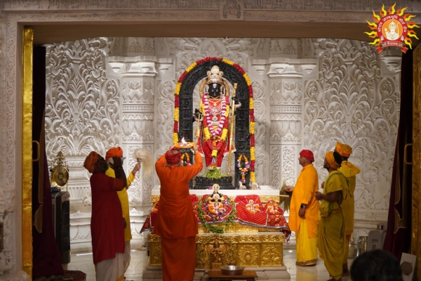 रामजन्मभूमि श्री कृष्ण जन्माष्टमी पूजन