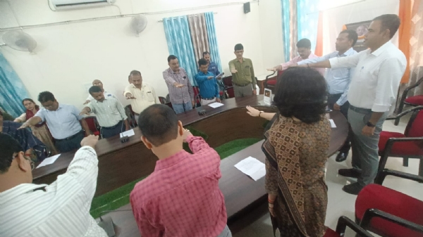 कानूनी शिक्षा के समकालीन मानकों के अनुसार एक समृद्ध शिक्षण वातावरण प्रदान करेगा नया विधि भवन: कुलपति*