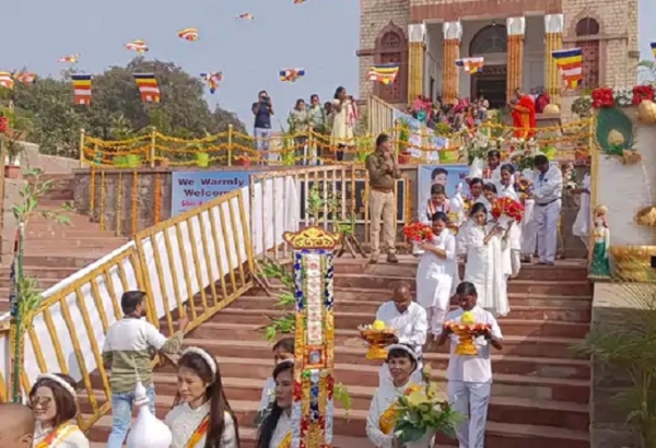 अस्ति कलश शोभा यात्रा