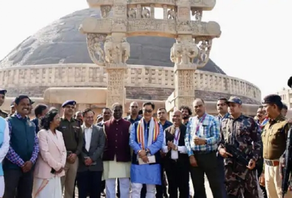 महाबोधी महोत्सव संपन्न, केंद्रीय मंत्री रिजिजू हुए शामिल