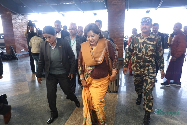 नेपाल की विदेश मंत्री डा आरजू देउवा