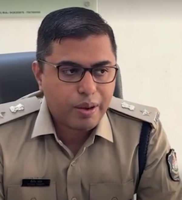 द्वारका के एसपी नितेश पांडेय्