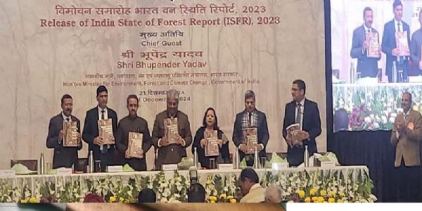 भारत वन स्थिति रिपोर्ट- 2023’ (ISFR 2023) का विमोचन
