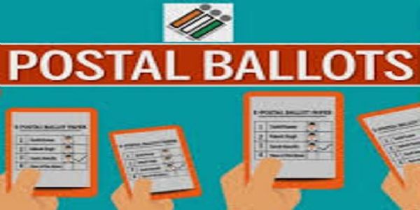 12 सरकारी सेवाओं के कार्मिकों को पोस्टल बैलेट से मतदान की सुविधा
