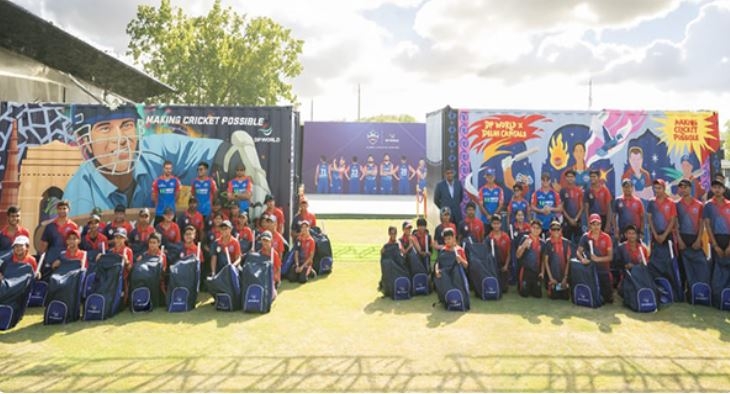 DP World delivers 500 cricket kits in New Delhi