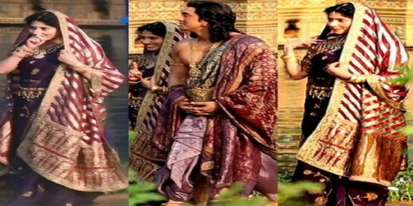 ''रामायण'' के सेट से लीक हुआ रणबीर कपूर-साई पल्लवी का लुक
