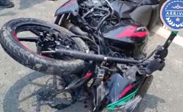 Biker died in a road accident 
