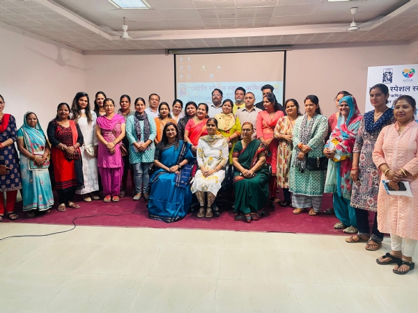 जोशी विशेष विद्यालय में आयोजित किया गया शिविर छाया विक्रम