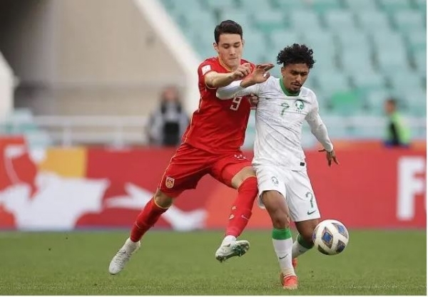 Chinese forward Behram Abduweli-U23 Asian CUp