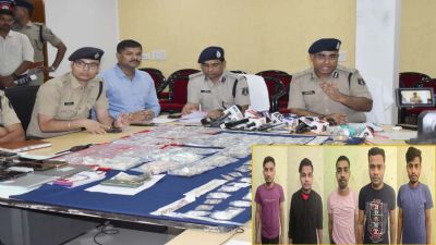 रायपुर पुलिस ने बिहार के पांच अंतरराज्यीय सट्टेबाजों को कोलकाता से किया गिरफ्तार