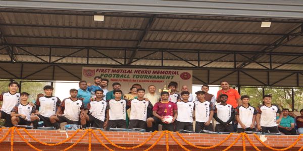 PGDAV WIN MOTILAL NEHRU FOOTBALL TOURNAMENT