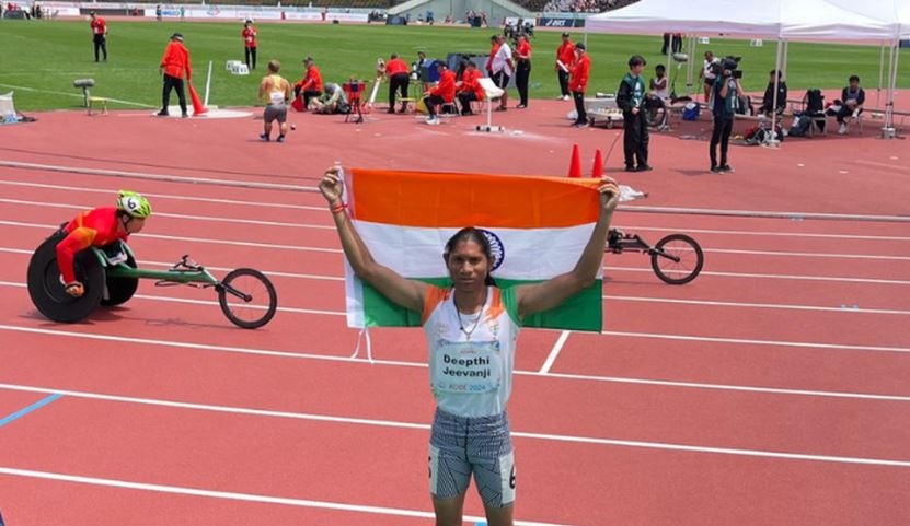 World Para Athletics-Deepthi Jeevanji wins gold