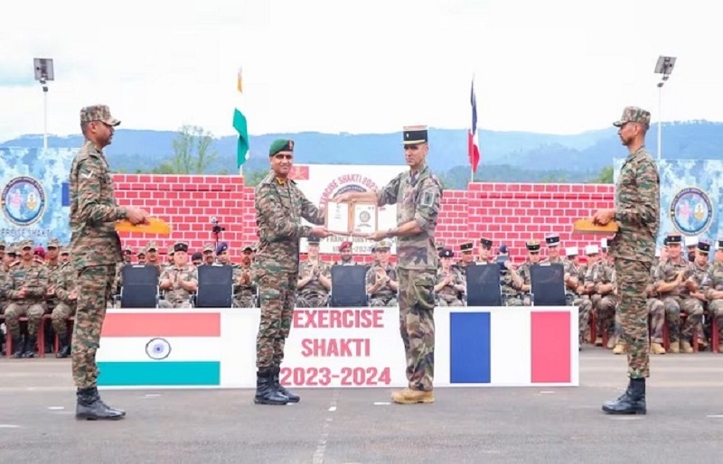 7th edition of India-France joint military exercise Shakti concludes in Meghalaya