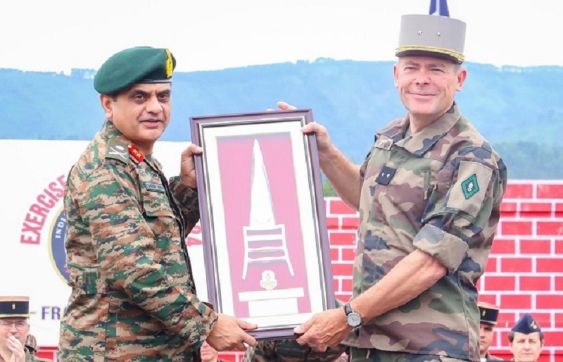 7th edition of India-France joint military exercise Shakti concludes in Meghalaya