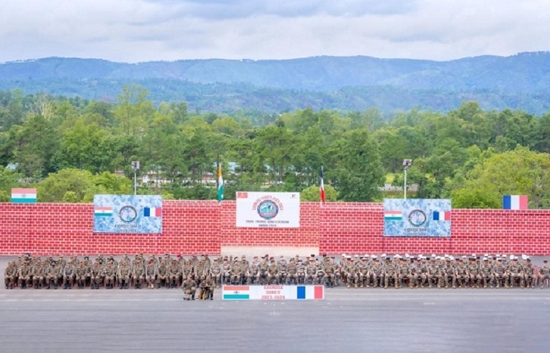 7th edition of India-France joint military exercise Shakti concludes in Meghalaya