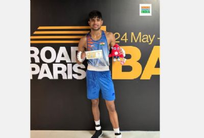 भारतीय मुक्केबाज निशांत देव ने पेरिस ओलंपिक कोटा हासिल किया
