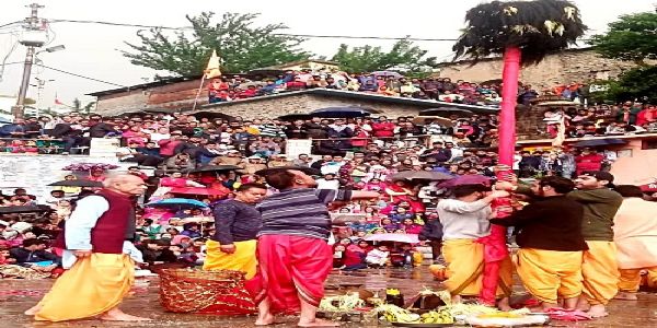 तिमुंडिया पूजन के साथ बद्रीनाथ धाम कीयात्रा का आगाज