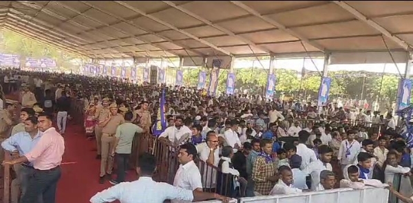 BSP leader Mayavati addressed a public meeting