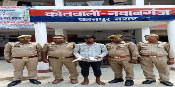 कानपुर: लूट मामले में पच्चीस हजार का इनामी गिरफ्तार