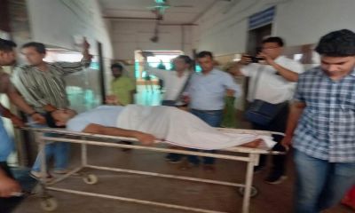 मुरैनाः सब इंस्पेक्टर के पैर में लगी गोली, गंभीर अवस्था में अस्पताल में भर्ती