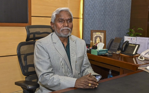 मुख्यमंत्री चंपाई सोरेन का फाइल फोटो