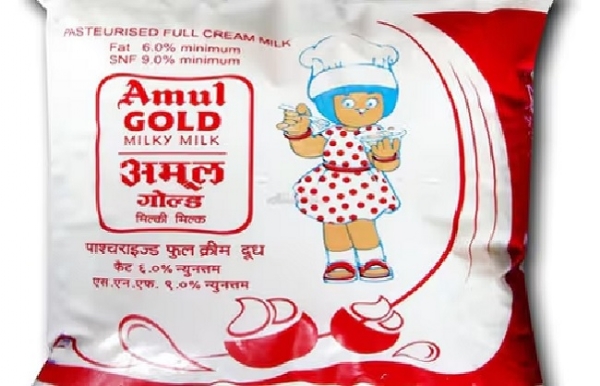 अमूल दूध के लोगो का फाइल फोटो अमूल दूध के लोगो का फाइल फोटो