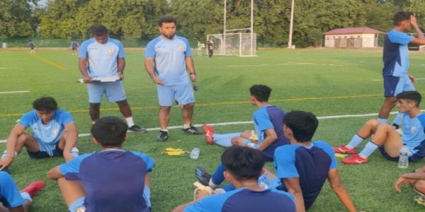 Indian Under-17 Football Team-Ishfak Ahmed
