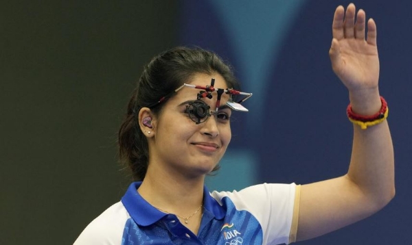 Paris Olympics-Manu Bhake-womens 25m pistol shooting final