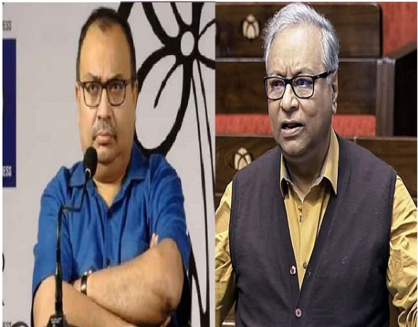 तृणमूल कांग्रेस के नेता कुणाल घोष और पूर्व आईएएस अधिकारी जवाहर सरकार तृणमूल कांग्रेस के नेता कुणाल घोष और पूर्व आईएएस अधिकारी जवाहर सरकार