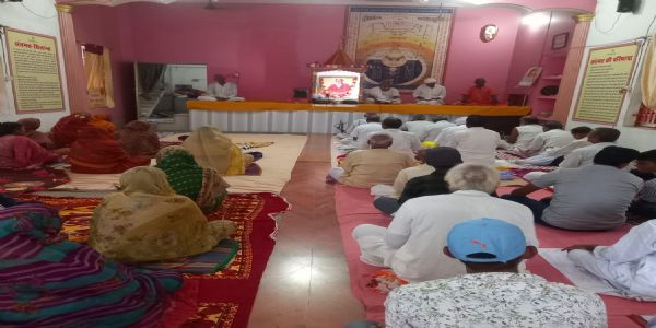 शिवपुरी सत्संग मंदिर में नवरात्रा ध्यान साधना शिविर सम्पन्न