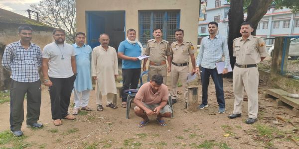 नूरपुर में कुख्यात नशा तस्कर गिरफतार, 64.32 ग्राम चिट्टा बरामद