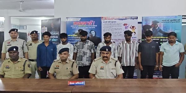 जांजगीर-चांपा : पुलिस ने 24 घंटे के भीतर सामूहिक अनाचार के सात आरोपितों को किया गिरफ्तार