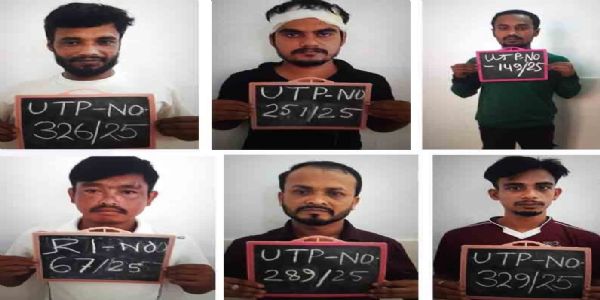 त्रिपुरा के धर्मनगर उप-कारागार से छह कैदी फरार