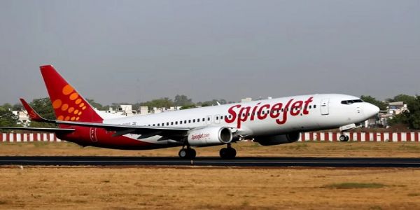 स्‍पाइसजेट के लोगो का प्रतीकातमक चित्र