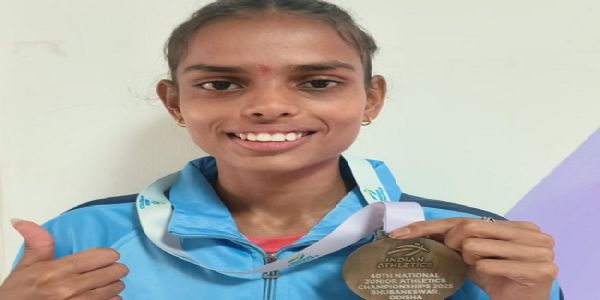 भुवनेश्वर में चमकी मप्र की सोनम परमार, 5000 मीटर दौड़ में जीता गोल्ड