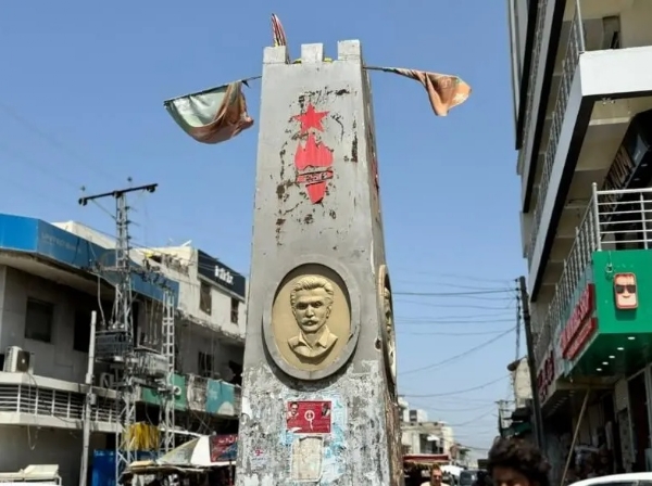 यह फिदा अहमद बलोच का स्मारक है। उन्होंने 1980 के दशक में बलोच राष्ट्रीय युवा आंदोलन की स्थापना की थी। फोटो - इंटरनेट मीडिया