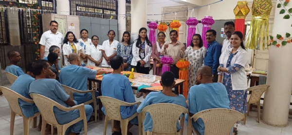 Diwali mind of mental patients,lamps hope