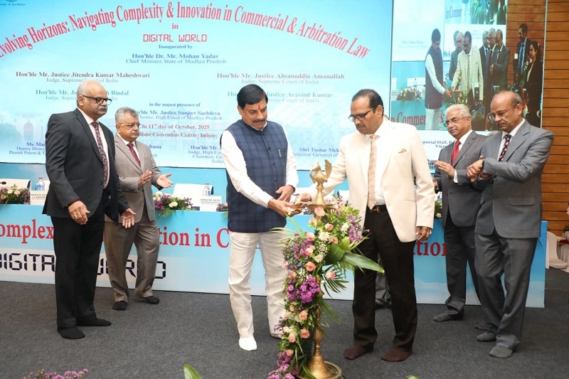 इन्दौर में विधि विशेषज्ञों की अंतरराष्ट्रीय संगोष्ठी का शुभारंभ