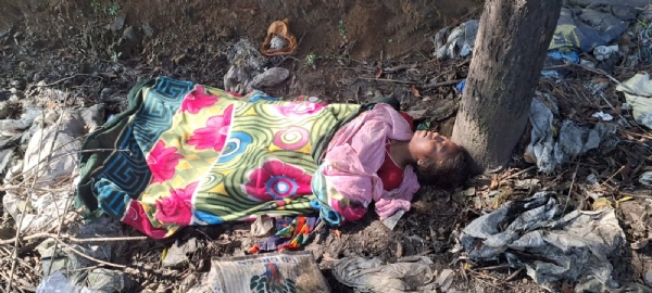 महिला का शव बरामद