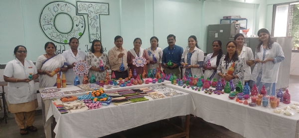 Diwali mind of mental patients lamps hope