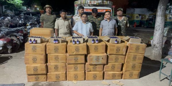 राजधानी पटना के दीदारगंज थाना क्षेत्र से 9 लाख की कोडीन फास्फेट सिरप जब्त