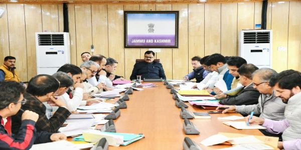 राणा ने अनंतनाग, कुलगाम, पुलवामा जिलों में जलापूर्ति परियोजनाओं की प्रगति की समीक्षा की