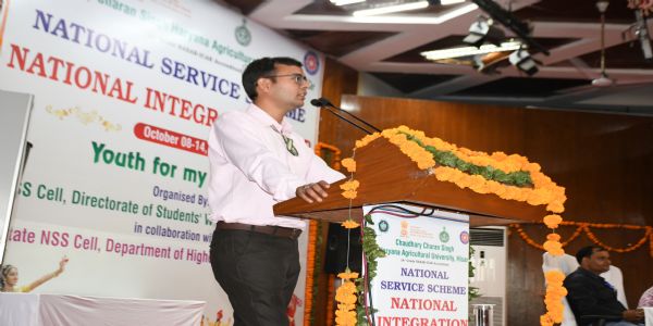 हिसार : एचएयू में नशे के खिलाफ मेगा जागरूकता कार्यक्रम का आयोजन